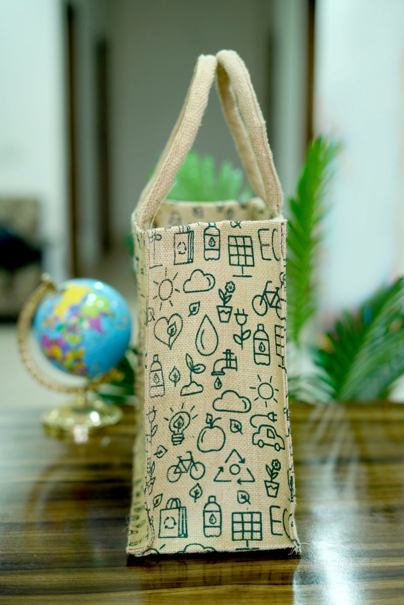 Let's Go Green - Jute Bag